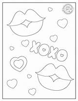 Free Kissy Lips Coloring Pages  Kids Activities Blog sketch template