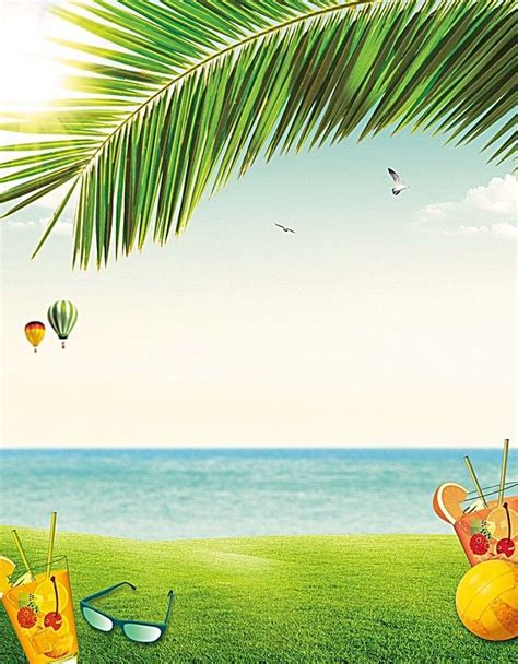 Free Wallpaper, Summer, Coco Background Images, Summer Background Photo Background PNG and ...