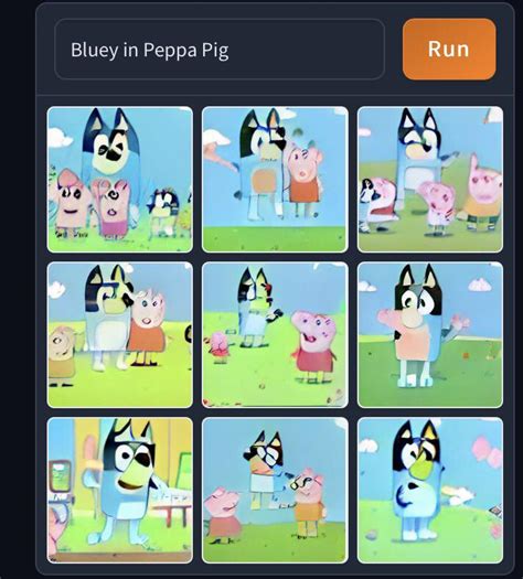 Peppa Pig And Bluey