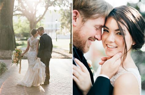 A Modern Elopement in Historic Savannah, Georgia - Green Wedding Shoes