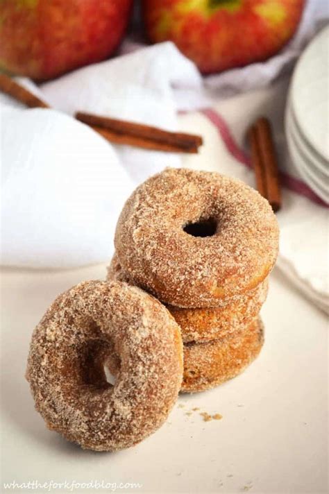 Gluten Free Apple Cider Donuts - What the Fork