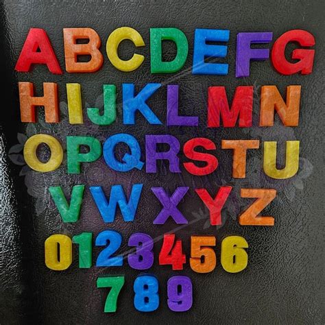 Alphabet Magnets - Etsy