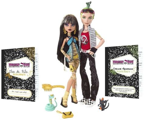 Cleo de Nile and Deuce Gorgon, basic two pack | Monster high, Monster, Monster high dolls