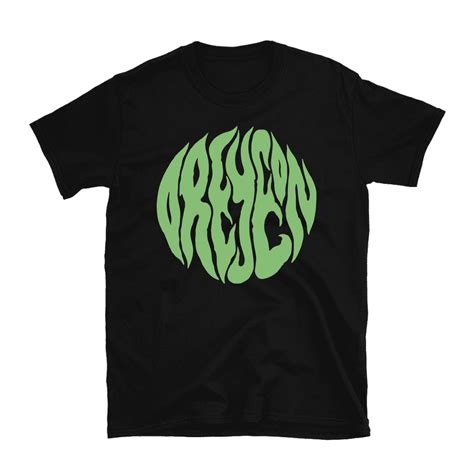 Oreyeon - Green Logo T-Shirt - Black – Heavy Threads