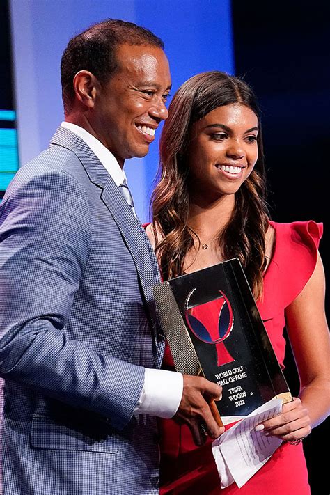 Tiger Woods’ Kids At The World Golf Hall Of Fame Induction — Photos – Hollywood Life