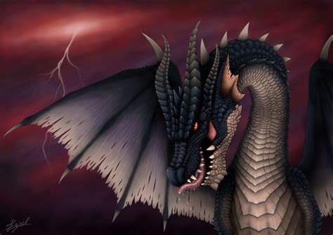 The Black Dragon / Fatalis by Bazelboy on DeviantArt | Monster hunter art, Monster hunter series ...