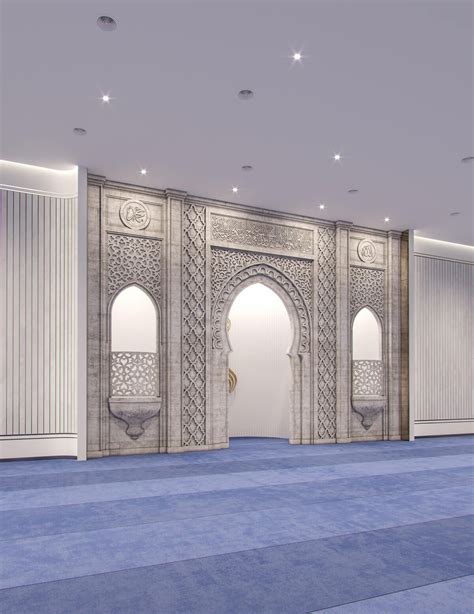 Memphis Masjid Interior Design | Memphis, USA - CAS in 2020 | Mosque design, Islamic ...