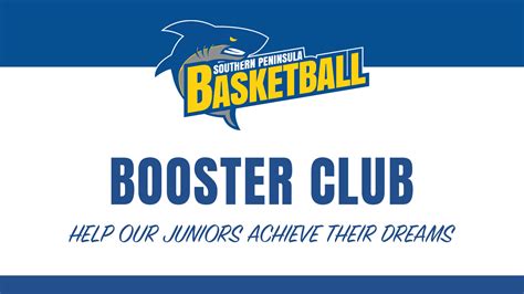 Booster Club - Southern Peninsula Basketball Association