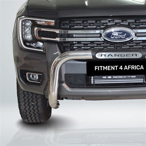 Next Gen Ford Ranger PDC Nudge Bar Stainless Steel - Fitment 4 Africa