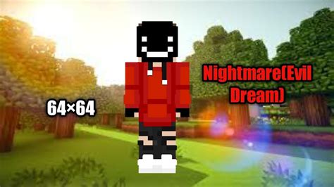 I made Evil Dream (Nightmare) Minecraft Skin (64×64) (Part 9) - YouTube