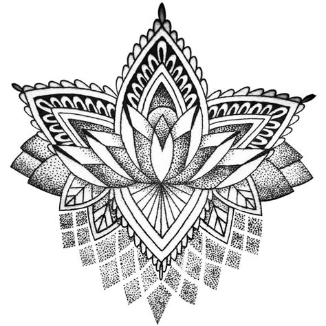 Lotus Mandala Printable