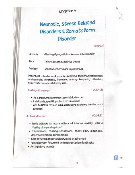 Neurotic, Stress Related - Applied Psychology - Studocu