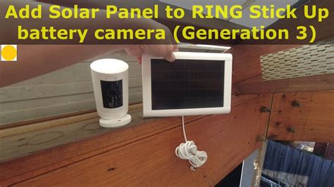 Installing Solar Panel To Ring Camera Finest Selection | www.og6666.com