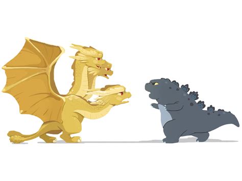 King Ghidorah Vs Godzilla