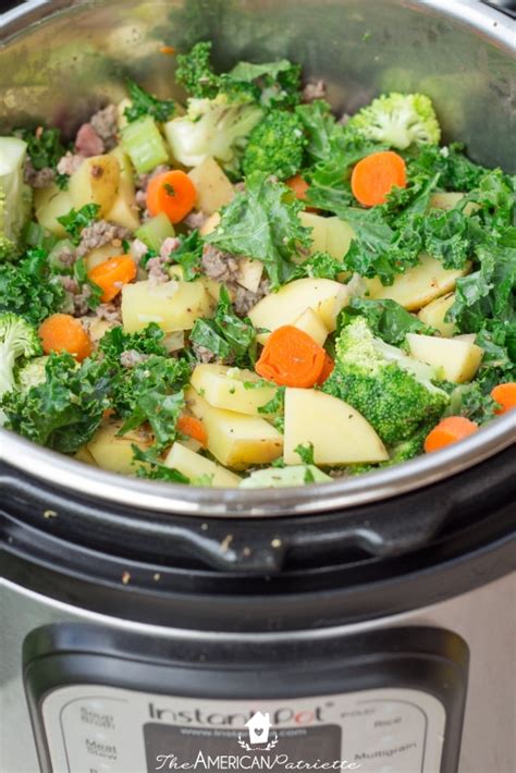 Instant Pot Hearty Potato & Vegetable Soup (Rivals Copycat Zuppa Toscana!)