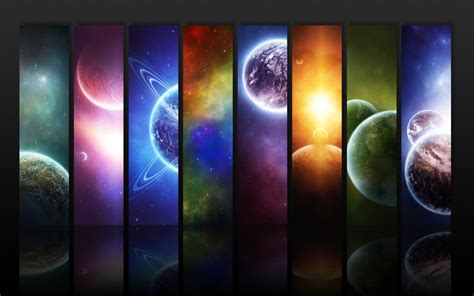 planet, Colorful, Space, Panels Wallpapers HD / Desktop and Mobile ...