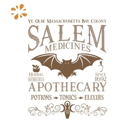 Salem Medicines Apothecary Halloween SVG File For Cricut - Inspire Uplift