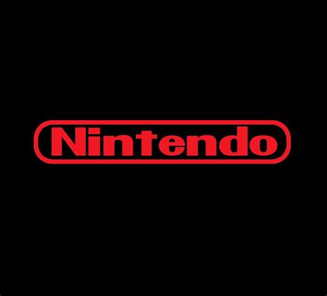 Nintendo Logo Black