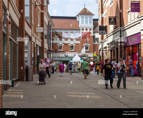 Modern Shopping Centre Whitefriars Canterbury Kent Stock Photo: 63929868 - Alamy