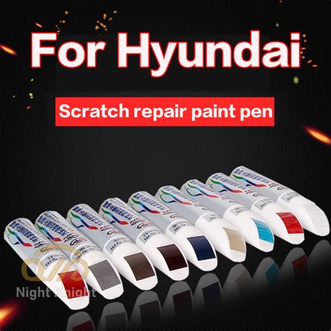 For Hyundai Car Scratch Repair Agent Auto Touch Up Pen Car Care Scratch ...