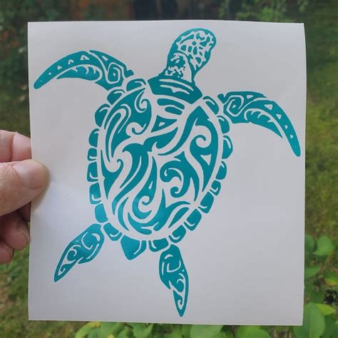 Sea Turtle Vinyl Stickers Car - Etsy Ireland