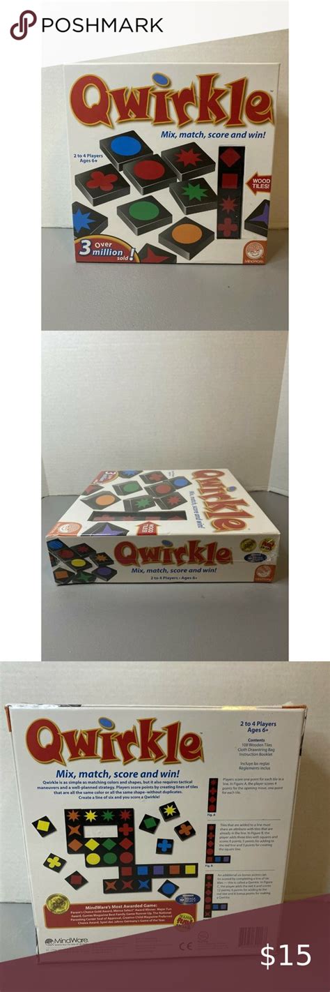 Qwirkle Board Game | Board games, Qwirkle, Games