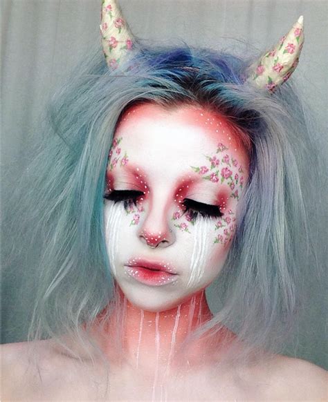 Floral horns halloween makeup Special Fx Makeup, Special Effects Makeup ...