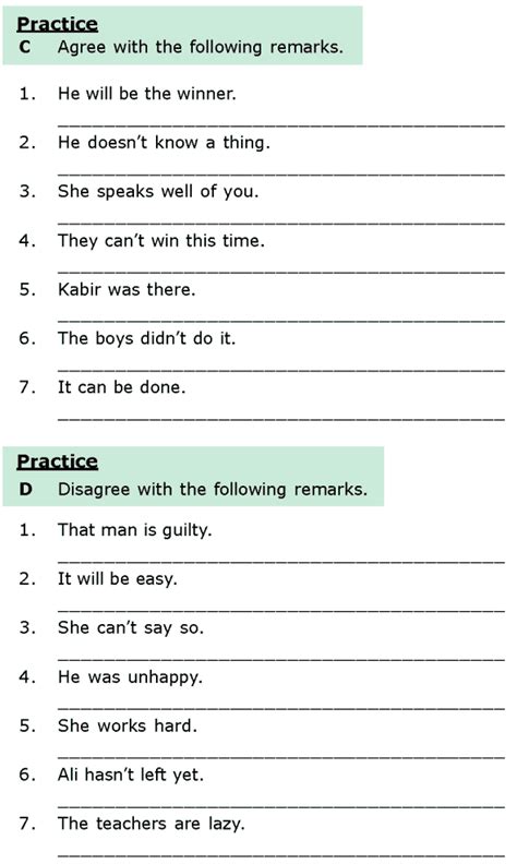 English Worksheet For 6th Grade