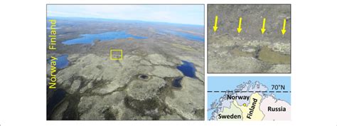 | Aerial photograph looking from north to south across the... | Download Scientific Diagram