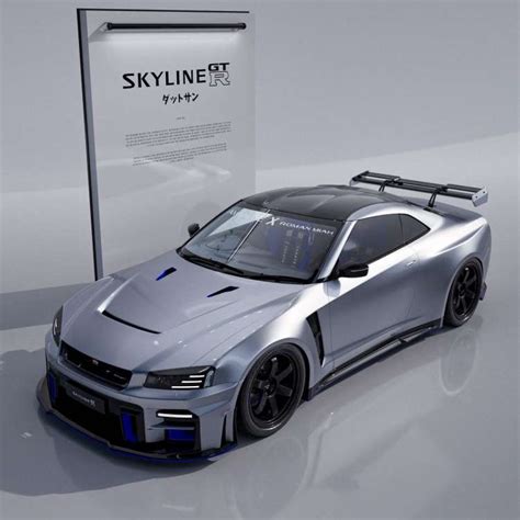 2023 R36 Nissan Skyline GT-R concept by Roman Miah and Avante Design-1 ...