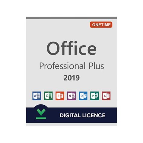 Microsoft Office 2019 Professional Plus Onetime Activation (1PC) – SL ...