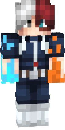 Anime Boy Minecraft Skin Layout