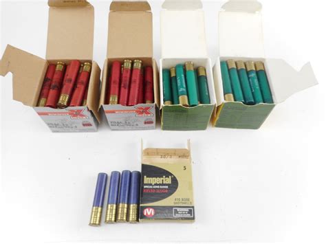 .410 GAUGE ASSORTED SHOTGUN SHELLS