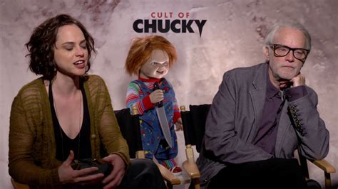 Cult of Chucky Itw Fiona Dourif and Brad Dourif official video - YouTube