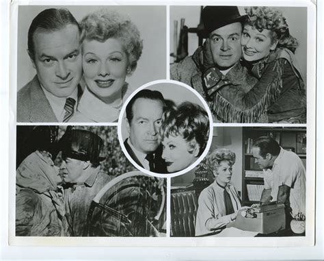 Lucille Ball Comedy Hour-Lucille Ball-Bob Hope-8x10-B&W-Still-VG: Photograph | DTA Collectibles