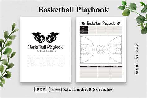 Basketball Playbook Graphic by KDP Mega Store · Creative Fabrica