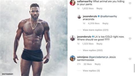 Jason Derulo Says He Has an 'Anaconda' in His Underwear