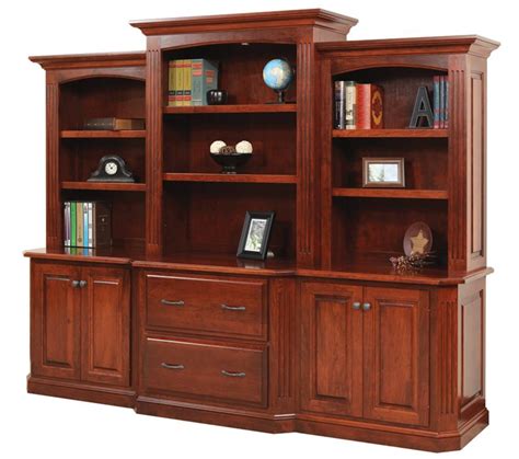 Buckingham Office Lateral File Cabinet, Credenza and Optional