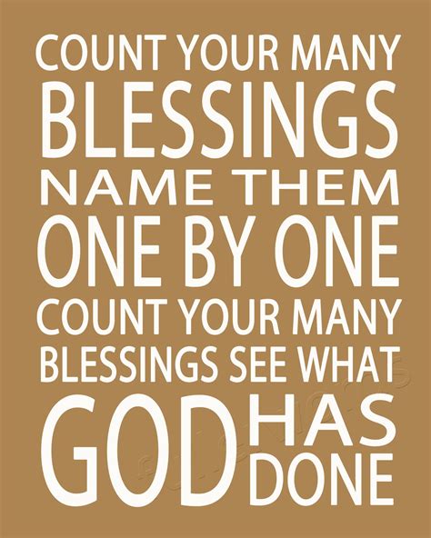 Count Your Blessings hymn lyrics digital printable by fullerwords