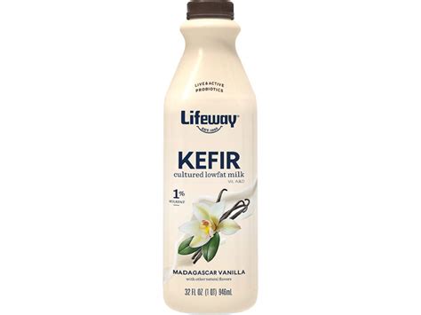 Lifeway Kefir Probiotic Cultured Low Fat Milk 1% Milkfat, 60% OFF