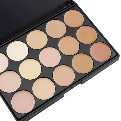 15 Colors Natural Professional Concealer Palette makeup Foundation ...