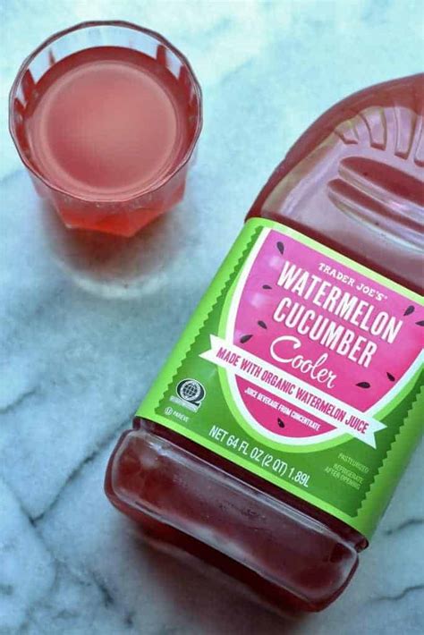 Trader Joe's Watermelon Cucumber Cooler - BecomeBetty.com