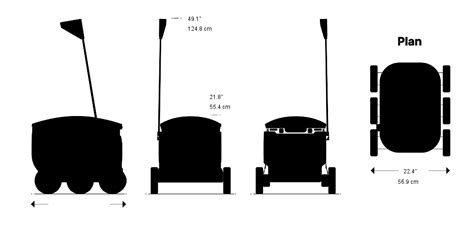 Starship Robot Dimensions & Drawings | Dimensions.com