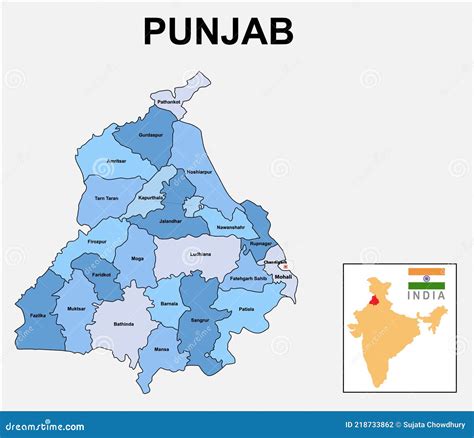 Punjab Province Map