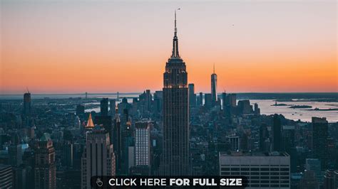 Empire State Building New York City 4K wallpaper | Empire state ...