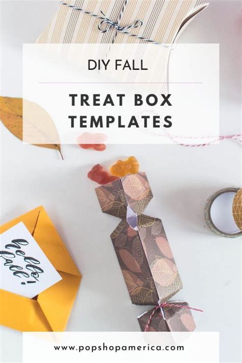 Foldable Autumn DIY Gift Packages – Pop Shop America