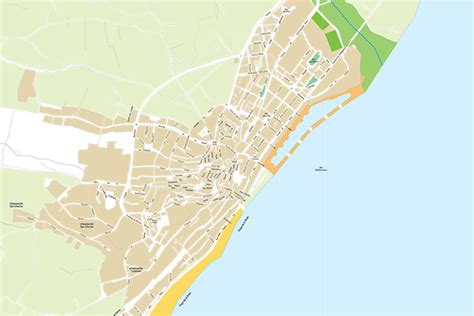 Altea- city map