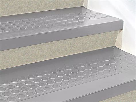 Stair Treads - Rubber, 48 x 12", Gray H-3655GR - Uline