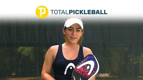 Regina Franco's Pickleball Paddle | HEAD Radical Tour L - YouTube