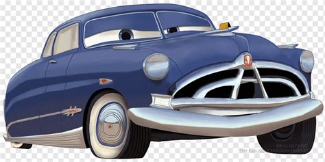 Doc Hudson Hudson Hornet Cars Pixar, car posters, compact Car, car, vehicle png | PNGWing